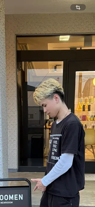 ショート メンズ ユウト 【メンズ限定】のヘアスタイル