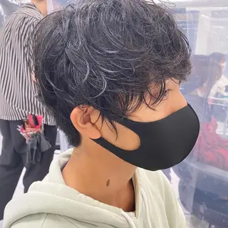 パーマ メンズ メンズ特化 水口湧太のヘアスタイル