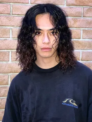 ロング パーマ メンズ メンズカット/ スパイキーショートのヘアスタイル