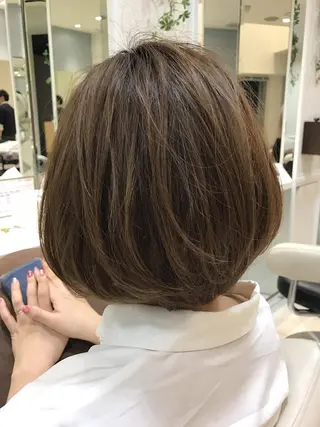 ショート カラー 🌈ぷる艶カラー🌈 髪質改善👑柳沼尚貴のヘアスタイル