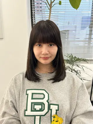 ミディアム ❤️ショートカット ・顔周りカット❤️のヘアスタイル