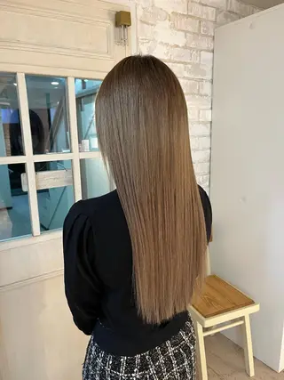 ミディアム エクステ/ケア カラー/KOICHIのヘアスタイル