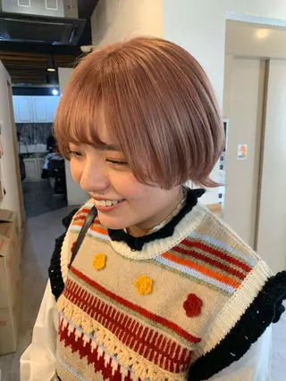 ショート hair＆make LAMP所属・LAMP mashiroのヘアスタイル