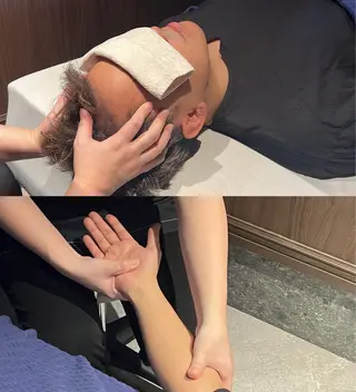 メンズ LUXBE NAIL&EYELASH所属・スパ/もみほぐし まつパ/岡の眉毛・アイブロウイメージ