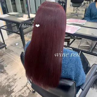 セミロング カラー 🍒暖色✖️レイヤー ／Haruna🍒のヘアスタイル