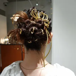 ロング ヘアアレンジ 🌐サトウ リョウ🌐のヘアスタイル