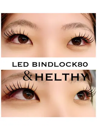 マツエク・マツパ シュガーレイ所属・バインドロック🦋 アンドヘルシーのマツエク・マツパデザイン