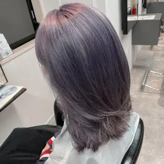 セミロング カラー 山崎真実🌼メンズ カット募集中のヘアスタイル