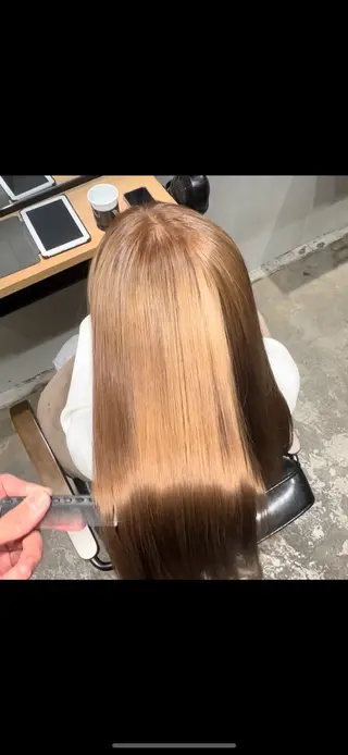 ロング カラー 🌈美髪補正カラー 宮崎圭史🌈のヘアスタイル