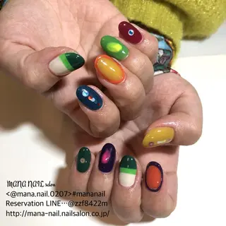 ネイル 廣瀬 真奈美のネイルデザイン