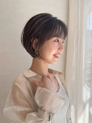 ショート 瀬原 千夏のヘアスタイル
