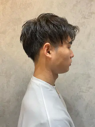 ショート メンズ SHANTi 飯塚 ヘアセット/髪質改善のヘアスタイル