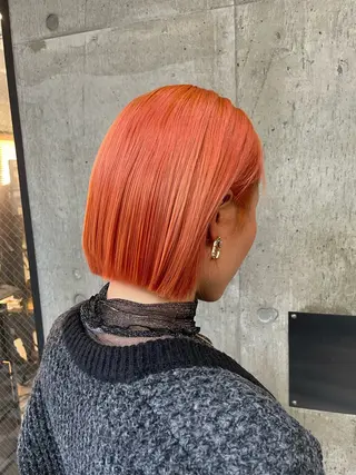 ショート 🫧ハイライトカラー 🫧 𝓜𝓘𝓤のヘアスタイル