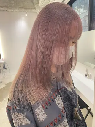 ロング ୨୧柔らかいカラー nozomi ୨୧のヘアスタイル