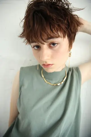 ショート パーマ 代表　土屋ヒロユキ ショートカットのヘアスタイル