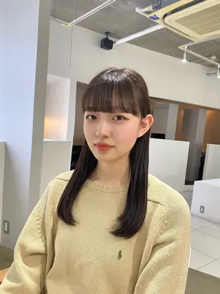 セミロング I nagiのヘアスタイル