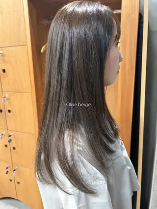 カラー カエデ🐬 カットモデルのヘアスタイル