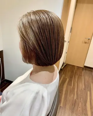 ミディアム green feel 長原所属・西山 大樹のヘアスタイル