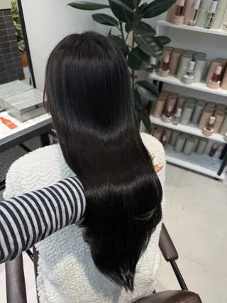 ロング カラー 梅田／髪質改善カラー caho💙のヘアスタイル