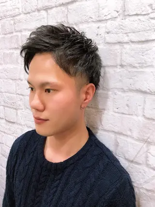 パーマ メンズ Chrom Tokyo ne/on所属・🔥メンズ専門🔥 山田　パーマ大人気◎のヘアスタイル