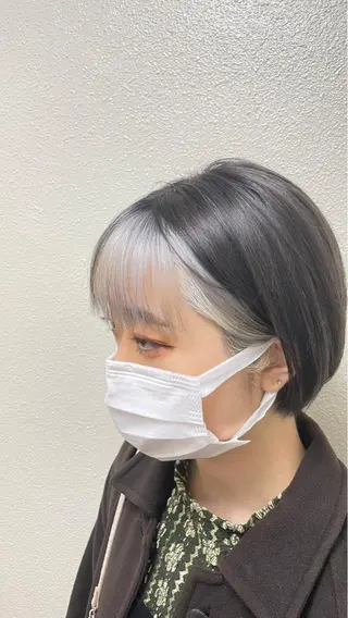 カラー 大人艶カラー/ ショートカット　辻岡のヘアスタイル