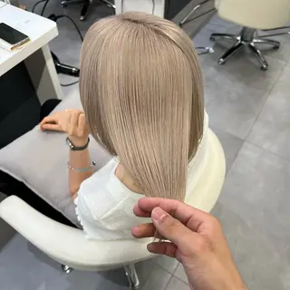 ミディアム カラー ✨メンズ/パーマ/ 三宅 昌太✨のヘアスタイル