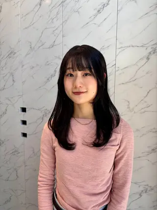 ロング カラー miu /透明感カラーのヘアスタイル