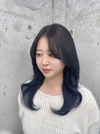 カラー ひなた/韓国ヘアー☆ *カラーモデル募集中のヘアスタイル