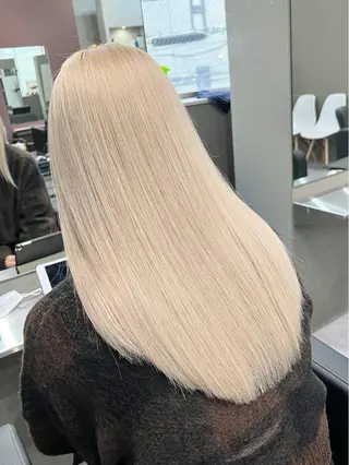 ロング カラー Via officialのヘアスタイル