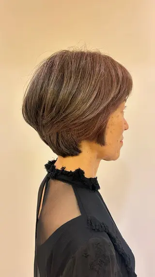 ショート atelierJDPARIS大通店所属・アトリエJDパリ大畑 美羽🇫🇷💖のヘアスタイル