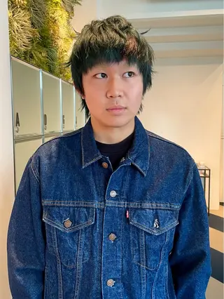 ショート カラー メンズ La Pensee/ カスヤリクのヘアスタイル