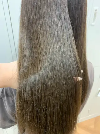 ロング カラー ヘアアレンジ キヨミ 韓国レイヤーカットのヘアスタイル