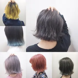 ショート カラー JILBLAN京都 ショート/ハイライトのヘアスタイル