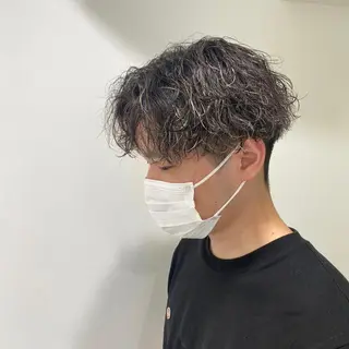 ショート カラー パーマ メンズ 【メンズサロン】 BLUCK 横浜のヘアスタイル