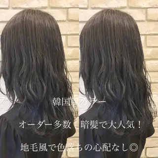 ミディアム カラー レイヤー/艶髪 🇰🇷Ryotaのヘアスタイル
