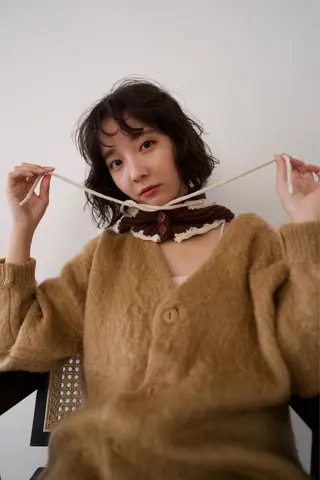 ミディアム パーマ OLSEN D.B.A BALLOON HAIR所属・表参道OLSEN✂︎ nanamiのヘアスタイル