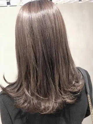 ミディアム カラー LA KING GINZA TOKYO所属・🧡ショートの達人 🧡SHOのヘアスタイル