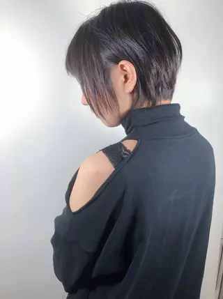 ショート カラー SALOWIN三軒茶屋店所属・髪質改善/艶髪 やまなかのヘアスタイル