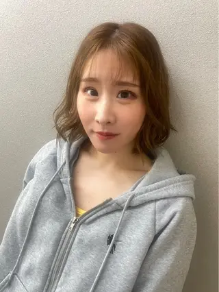 ミディアム カラー ブレンバイドット所属・ニュアンスカラー/ 🫧レミ(坊主)のヘアスタイル