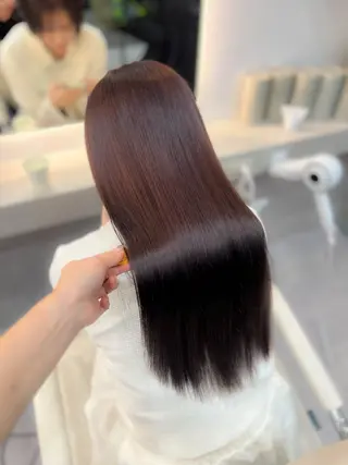 ロング 髪質改善ｶﾗｰ🥣 ayaka🤎のヘアスタイル