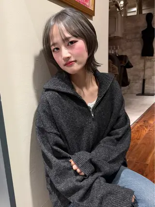 ミディアム カラー mai / linoah˚✧のヘアスタイル