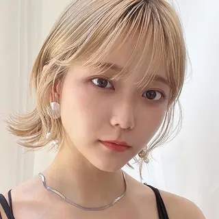 ミディアム カラー レイヤー専門家 ダブルカラー修のヘアスタイル