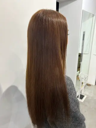 ロング 山下颯羽 /ワンカラーのヘアスタイル