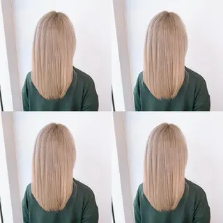 セミロング カラー 【カラー指名No 1✨】HIBIKIのヘアスタイル