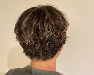 カラー パーマ メンズ AVANCE KAKOのヘアスタイル