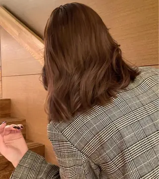 ミディアム レイヤーカット 西宮北口/みなみのヘアスタイル