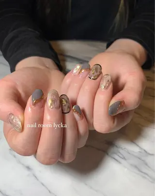 ネイル ﾈｲﾙﾙｰﾑﾘｯｶ 𝐦𝐚𝐲𝐮のネイルデザイン