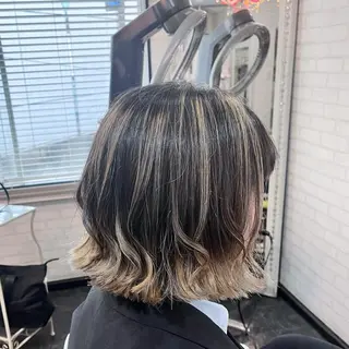 ショート カラー ヘアアレンジ Kimura Shinyaのヘアスタイル