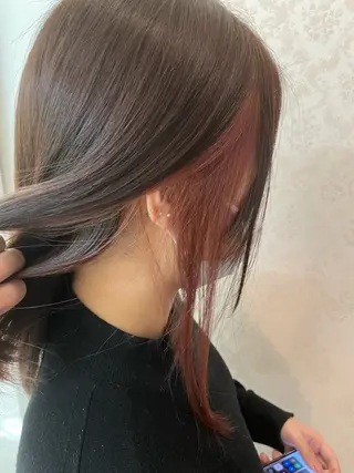 カラー ヒヨシ ルナのヘアスタイル