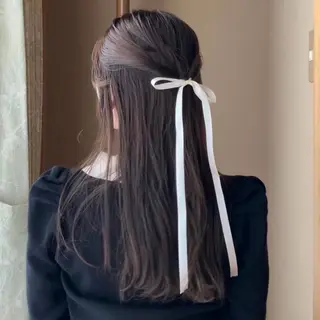 韓国・網紅 🦋HONOKA🦋のヘアスタイル